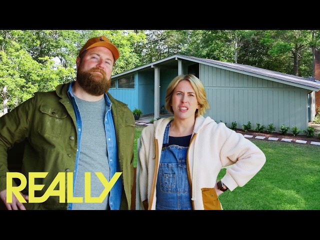 Ben & Erin Turn A "Super 70s" House Into A Stunning Mid-Century Masterpiece | Home Town