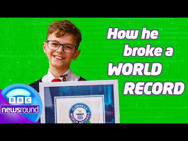 11-Year-Old Sets Coding World Record! | Newsround | News For Kids