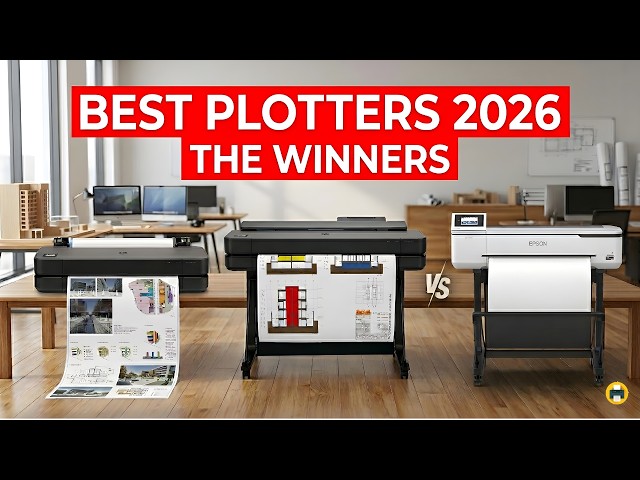 Best Plotter Printers 2026 | Top CAD & Large Format Picks