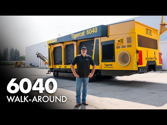 Tigercat 6040 Carbonizer Walk-around