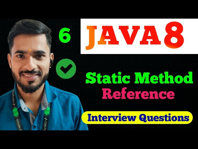Java 8 Method Reference | Static , Constructor Reference | aadiandjava|