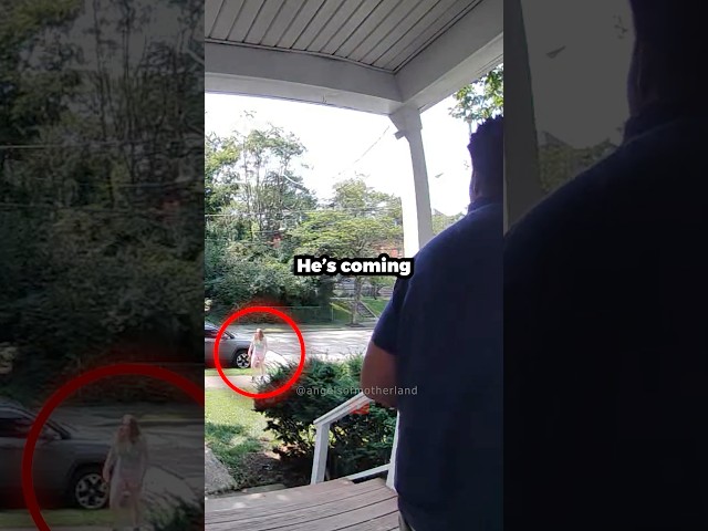 Brave dad saves girl from creep