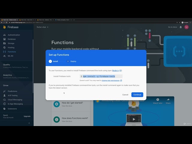 34  Getting Started with Firebase Cloud Functions