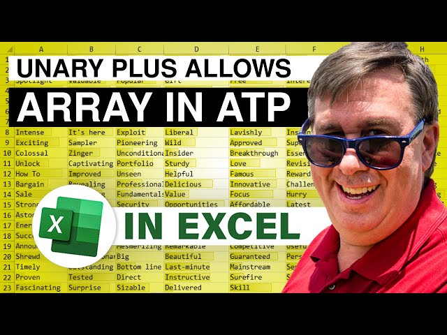 Excel Dynamic Arrays Demystified: Using CONVERT EOMONTH and More - Episode 2347
