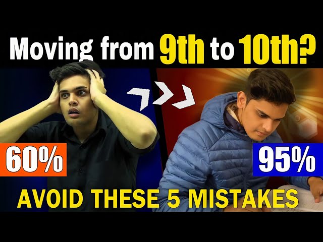 How to Study in class 10🔥| Avoid these 5 Mistakes| Prashant Kirad