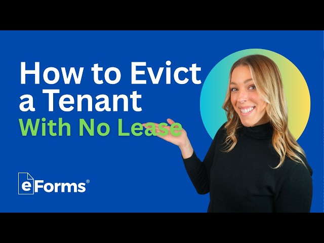 Tenant Has No Lease? Here’s How Eviction Usually Works