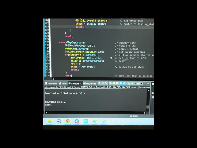 EE 329: A4  - Interrupts & Timers Video Demo