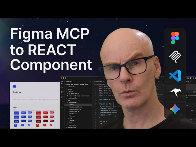 Figma MCP to REACT Component: Visual Studio Code, Roo Code, Google Gemini AI