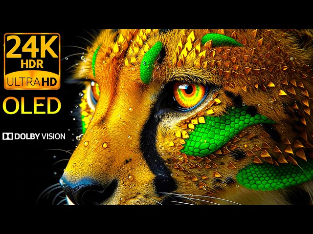 Wild Life 24K HDR 120FPS Dolby Vision OLED Test (8K/4K Video)