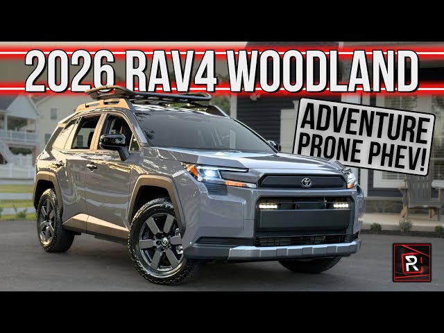 Ready For Big Adventures! | 2026 Toyota RAV4 Woodland Plug-In Hybrid | Detailed Review