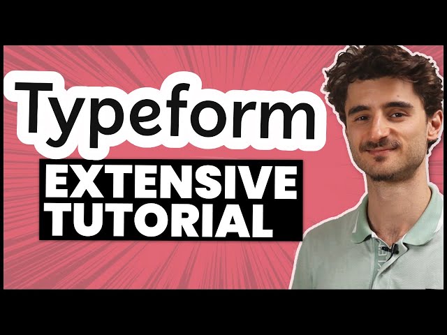 Typeform Tutorial: Create Beautiful Conversational Forms & Surveys