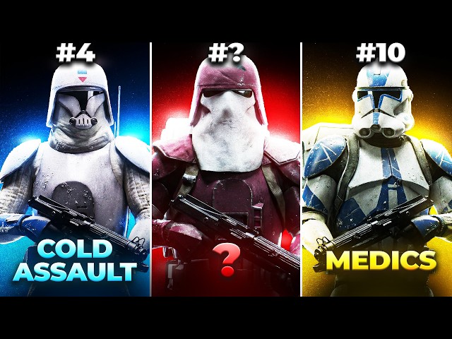 The 20 WORST Jobs for a Clone Trooper