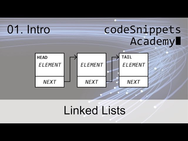 Linked Lists in Java 01. Introduction to Linked Lists