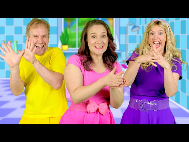Fishy Fishy Turtle 🐟🐢 Circle Time Songs - Learn to Wash Your Hands