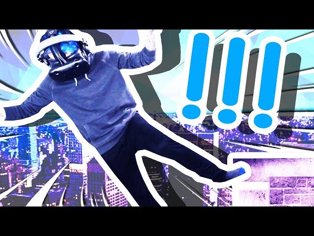 FALLING OFF A BUILDING IN VIRTUAL REALITY!!!