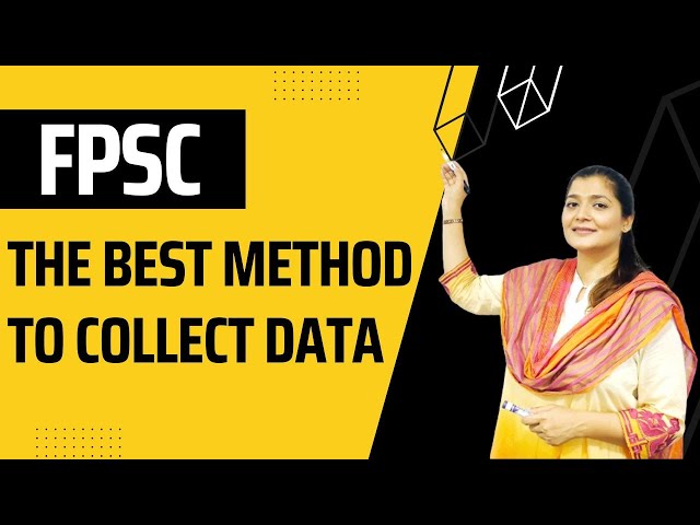 CSS Preparation| The Best Method to Collect Data| FPSC| Fatima Batool