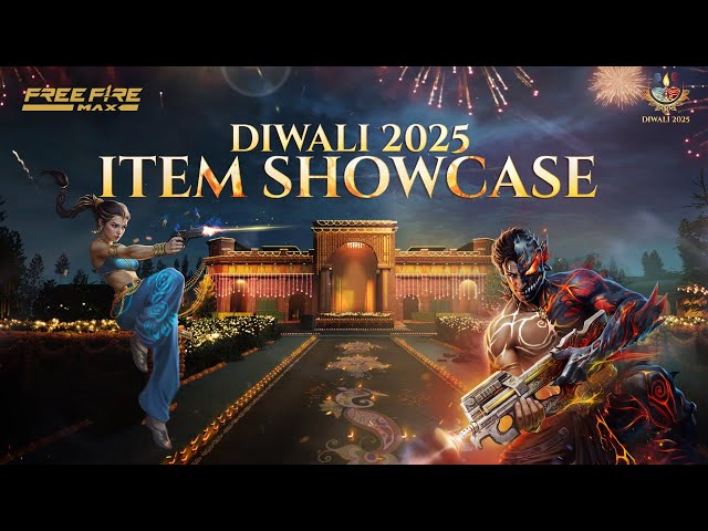 Diwali 2025 Item Showcase | Free Fire MAX