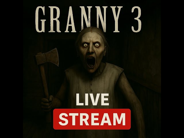 😱 ESCAPING GRANNY’S HOUSE LIVE! | Scary Horror Game 🔪👵💀 And survive Granny’s traps!