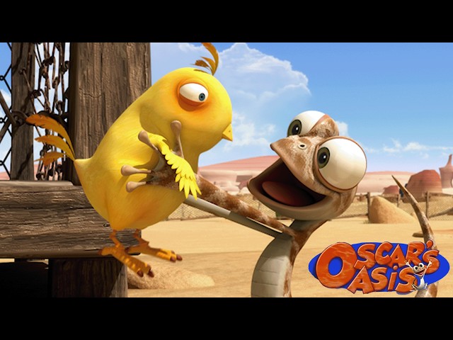 Oscar Has a Baby Chick + More Oscar's Oasis Cartoons for Kids