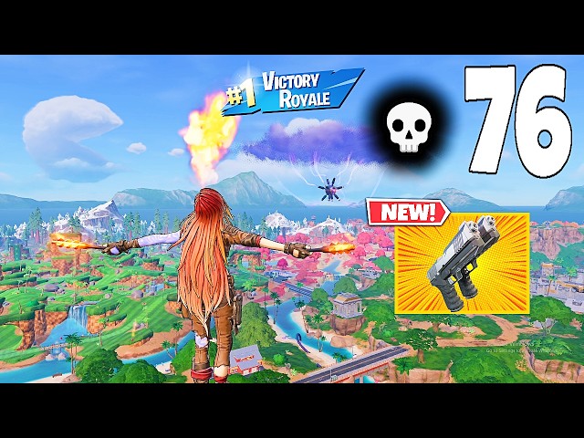 76 Elimination Solo Vs Squads/squads "Zero Build" Gameplay Wins (NEW Fortnite Chapter 7 Season 4 PC)