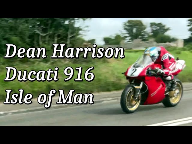 Dean Harrison Ducati 916 Isle of Man (Manx GP 2023)