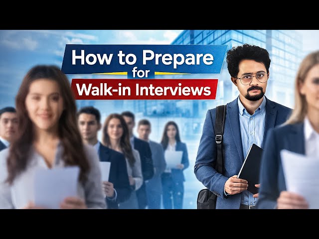 The #1 Thing You're Doing WRONG in Walk-In Interviews in 2026