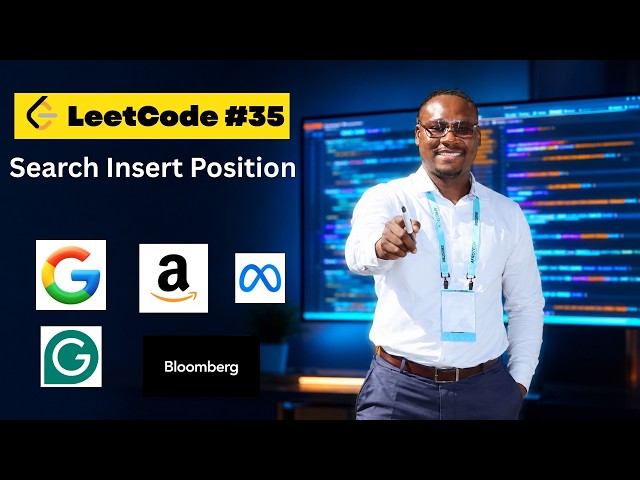 LC 35 Search Insert Position — Why You Return Left (Not the Index)