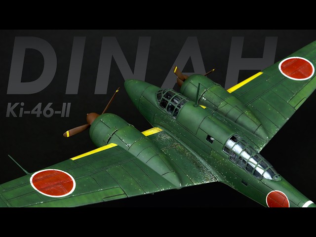 Building Airfix's 60-YEAR-OLD 1/72 Mitsubishi Ki-46-II Dinah! | Full Build in 4K