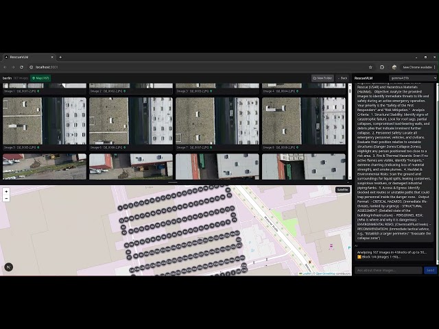 AI triage for drone rescue imagery fully offline.