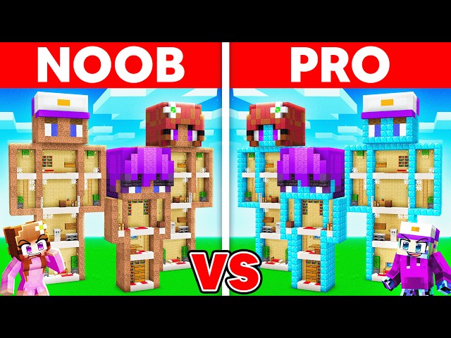 Dash and Anne SECRET FAMILY STATUE Build Challenge in Minecraft!