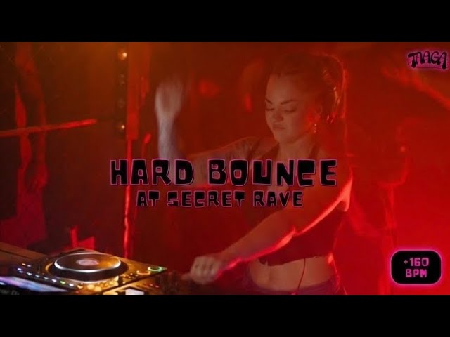 HARD BOUNCE LIVE SET | SECRET RAVE at @Kingdom.underground  | TAAGA