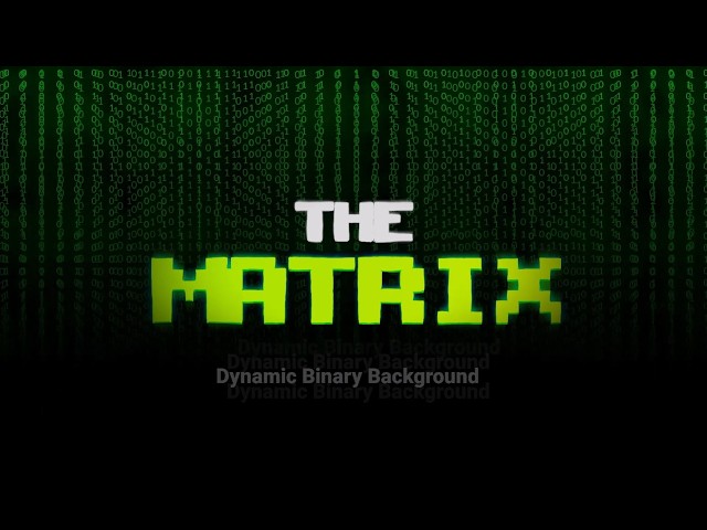 Design a Binary Matrix Dynamic Background in Cavarly