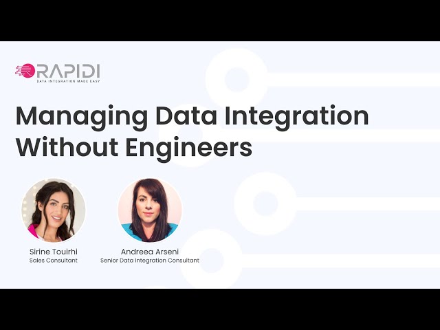 Managing Data Integration Without Engineers