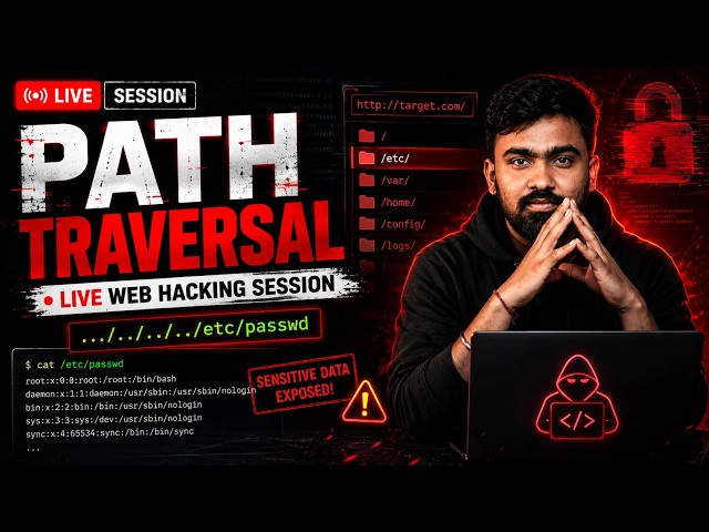 Live Path Traversal Exploitation | Practical Bug Bounty Hunting Tutorial