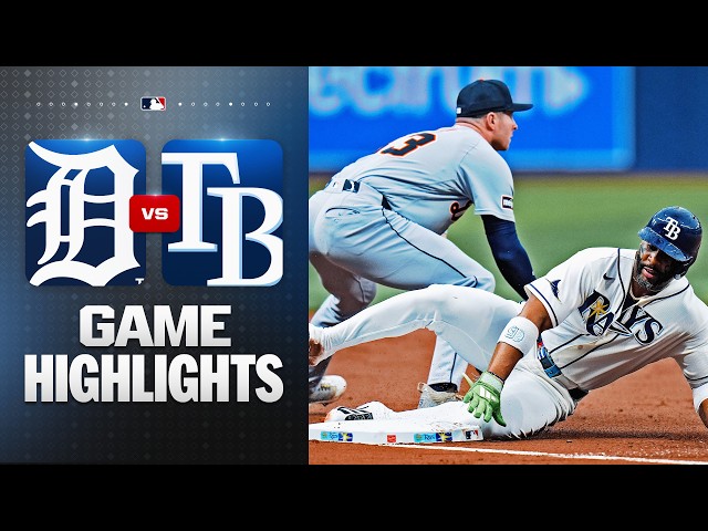 Tigers vs. Rays Game Highlights (6/1/26) | MLB Highlights