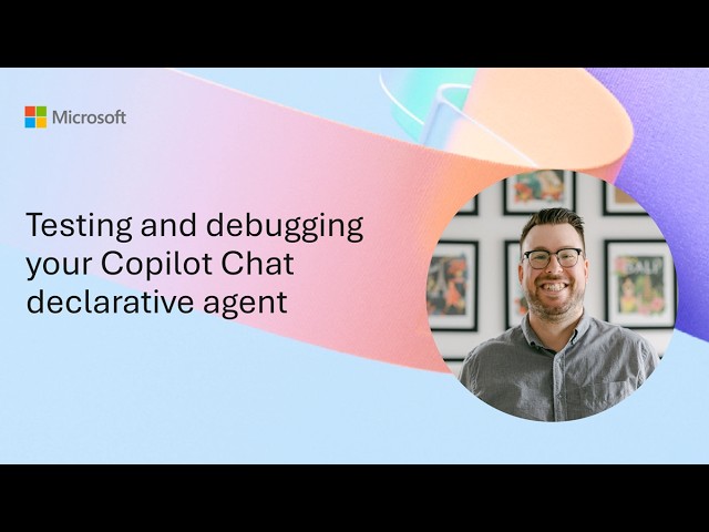 Testing and debugging your Copilot Chat declarative agent