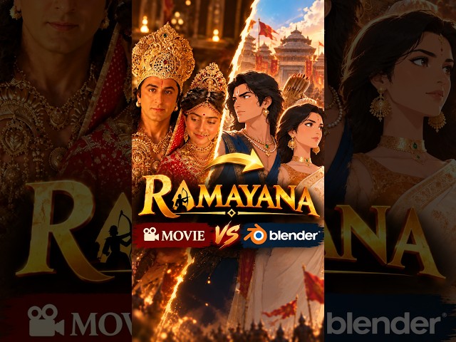 My Ramayana video character Designs and 3d Models #3danimation #anime #ramayana