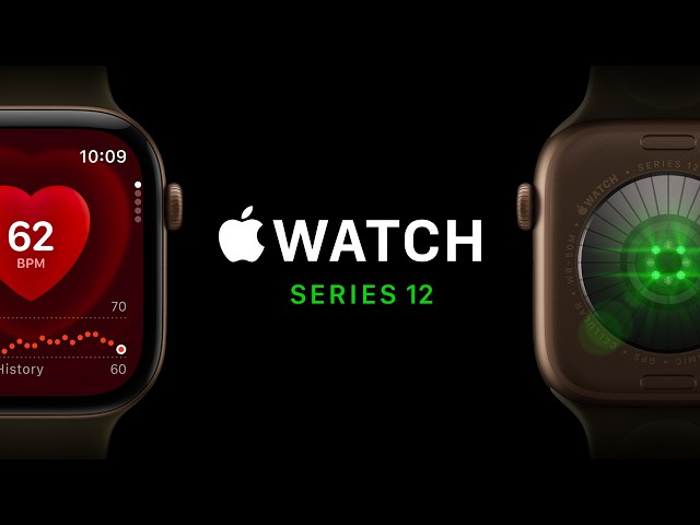 New Apple Watch Series 12: The most accurate heart rate sensing in a wearable