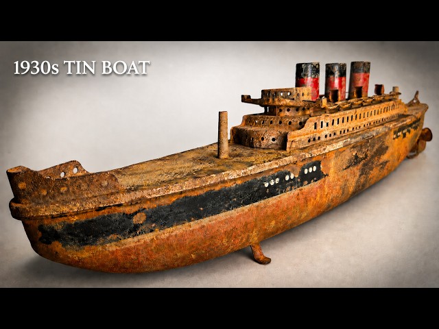 Restoring an Absolute Shipwreck – 1930s Arnold Steamboat