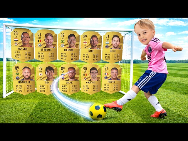 Mike and Chris help Uncle with Chores and collect FIFA Soccer Cards