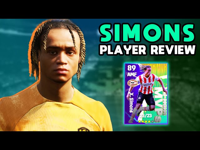 eFootball 2023 | SIMONS is UNREAL - PLAYER REVIEW, DETAILED ANALYSIS & TRAINING GUIDE