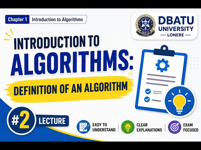 Introduction to Algorithms: Definition of an Algorithm