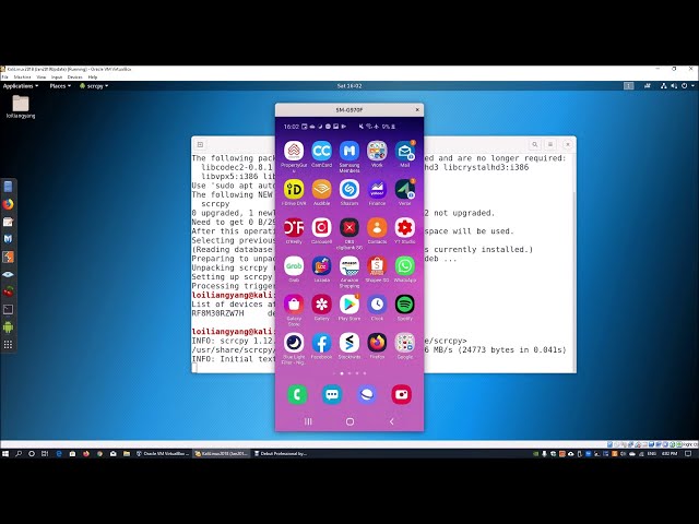 Control Android with Kali Linux