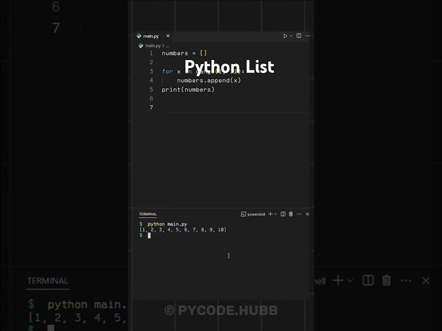 Python  List Comprehension