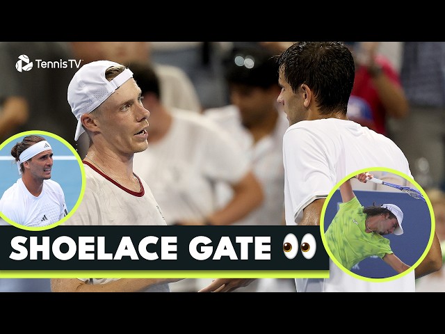 Broken Shoelaces, Foot Faults & VAR 😳 | Most Dramatic ATP Moments From July & August
