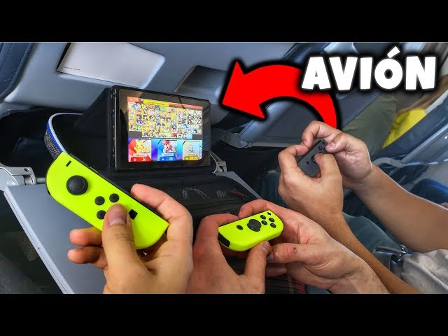 What it's like to travel with a Nintendo Switch 😎 GAME on a PLANE