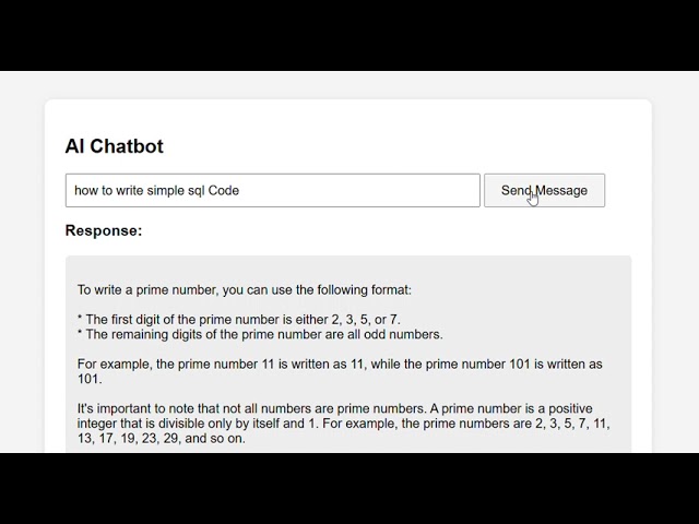 How to create an AI chatbot using Spring AI and a Web HTML page.