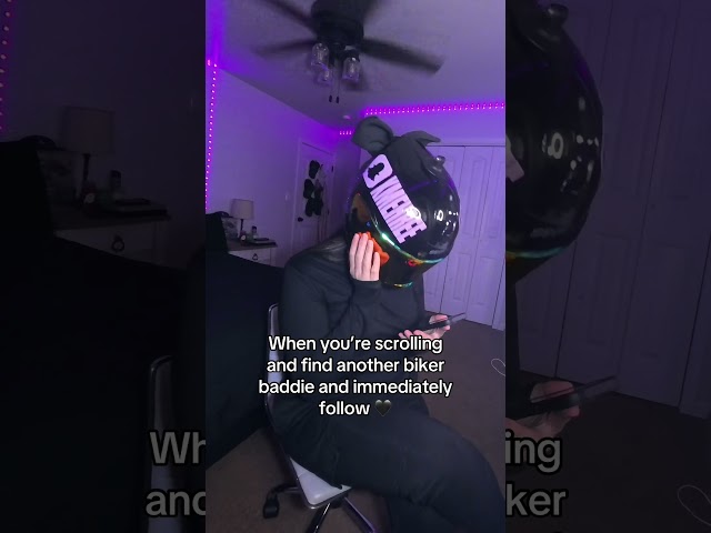 Immediately love her and obsessed #bikergirl #motogirl #biketok #bikerlife #biker