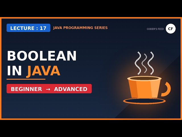 Booleans in Java || Lec-17 || Java tutorial for beginners in Hindi || Java in Hindi ||
