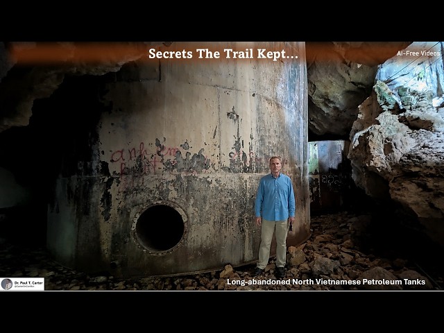 Ho Chi Minh Trail Secrets Part II: The Petroleum Tank Caves